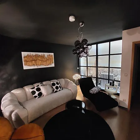 Apartment Gluecksschmiede Black & White *