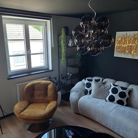 Apartment Gluecksschmiede Black & White