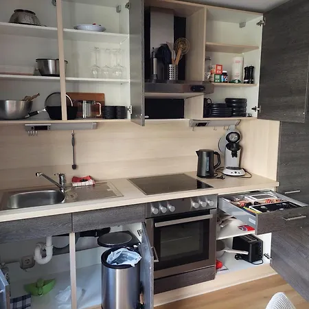 Gluecksschmiede Black & White Apartment *